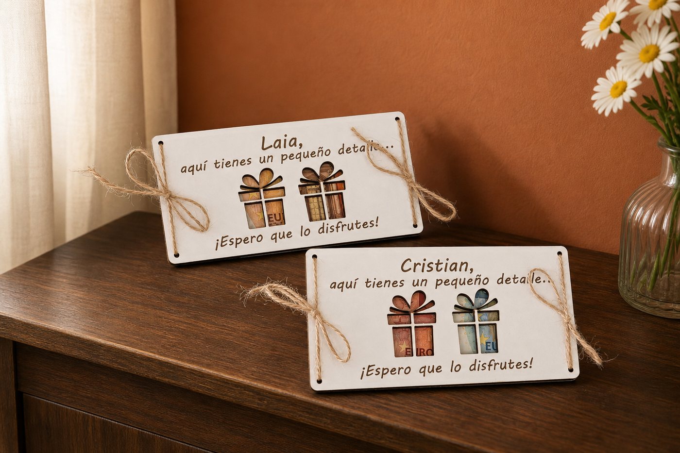 Sobre de Dinero Personalizado